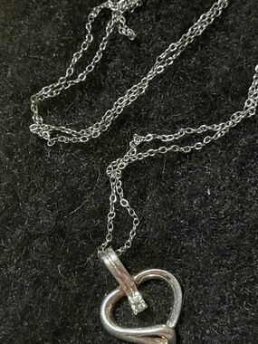 Sterling Silver Heart Necklace